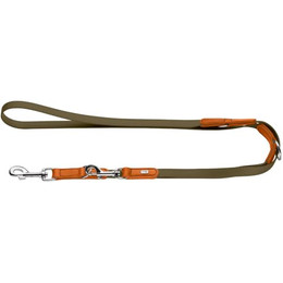 Produktbild von Hunter Verstellbare Führleine Wolmar khaki/orange