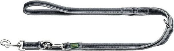 Produktbild von HUNTER Verstellbare Hundeführleine Davao Nylon grau