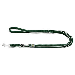 Produktbild von HUNTER Verstellbare Hundeführleine Hilo dunkelgrün - 200 cm