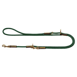 Hunter Verstellbare Hundeleine Malia dunkelgrün/dunkelbraun – Bild 1 von 9