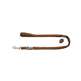 Produktbild von Hunter Verstellbare Hundeleine Tara Cognac/Dunkelbraun - 200 cm