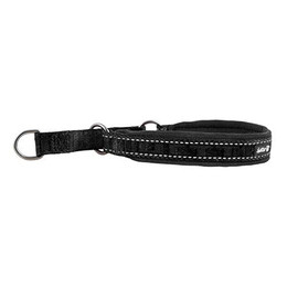 Produktbild von Hurtta Hundehalsband gepolstert Casual Schwarz Größe XS