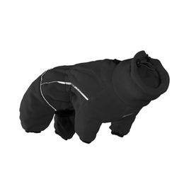 HURTTA Hundemantel Microfleece Overall Schwarz Größe 20S – Bild 1 von 6