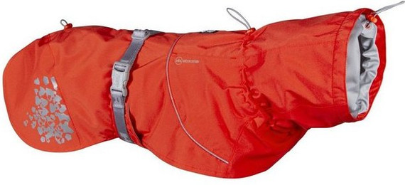 Produktbild von Hurtta Monsoon Coat Eco Hundemantel wasserdicht rosenrot