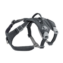 Produktbild von Hurtta Safeguard Hundegeschirr ECO BlackBerry schwarz 65-80 cm