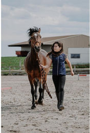 Produktbild von Hybrid-Reitweste Mädchen Equithème Luna