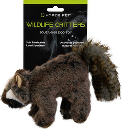 Produktbild von Hyper Pet Wildlife Waschbär Kuschelspielzeug für Hunde - 1 Stk.