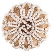 Produktbild von Haarknotennetz Pearl Diamond von BR in Weiß aus Polyester
