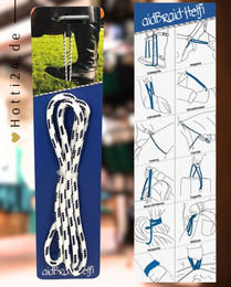Produktbild von Haas Aid Braid Helfi Seil Blau Weiß
