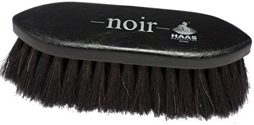 Haas Fellbürste Noir Schwarz mit Rosshaarborsten – Bild 1 von 6