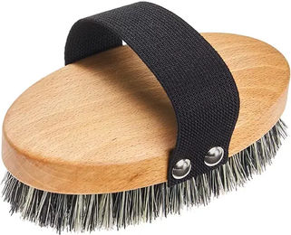 Haas Frieda Pferdebürste aus Holz in Natur Beige – Bild 1 von 1