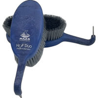 Produktbild von Haas Huf Duo Hufbürste Blau aus Kunststoff