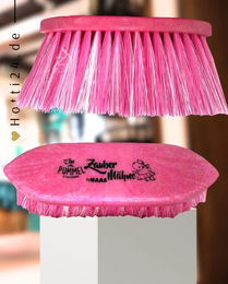 Produktbild von Haas Mähnenbürste Pummel Wuschel Pink für die Mähnen- und Schweifpflege aus Kunststoff
