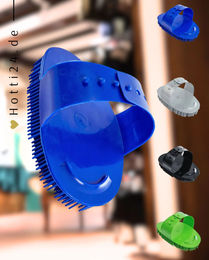 Produktbild von Haas Mini Striegel Nadeligel aus Kunststoff Blau