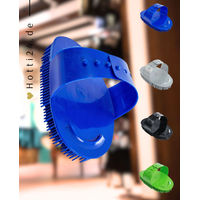 Produktbild von Haas Mini Striegel Nadeligel aus Kunststoff Blau