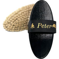 Produktbild von Haas Peter Pferdebürste aus Holz mit Ziegenhaar Schwarz
