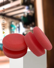 Produktbild von Haas Schwamm Puck Rot zur Fellpflege