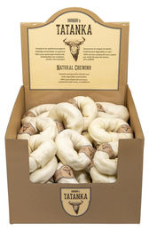HABA Naturkauring Kauspielzeug für kleine bis mittelgroße Hunde aus Naturmaterial zur Zahnpflege, 11 cm, Beige – Bild 1 von 1