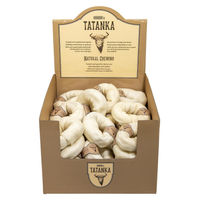 Produktbild von HABA Naturkauring Kauspielzeug für kleine bis mittelgroße Hunde aus Naturmaterial zur Zahnpflege, 11 cm, Beige