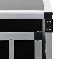 Produktbild von Haba Trading Hundetransportbox aus Aluminium 54x69x50 cm Reisebox für Hunde