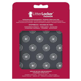 Produktbild von HabaPet LitterLocker Fashion Stoff-Bezug Flowers grau