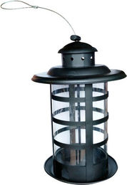 Habau Futtersilo aus Metall in Schwarz – Bild 1 von 3