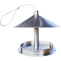 Produktbild von Habau Vogelhaus aus Edelstahl in Silber