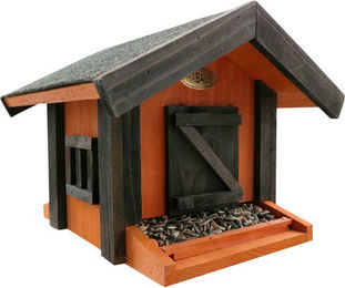 Habau Vogelhaus Buntspecht aus Holz in Braun – Bild 1 von 2