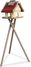 Habau Vogelhaus Norwegen aus Holz in Gelb 44 x 40 x 35 cm – Bild 1 von 3