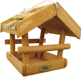 Produktbild von Habau Vogelhaus Sperling aus Holz in Braun