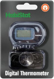 Produktbild von HabiStat Digitales Thermometer aus transparentem Kunststoff