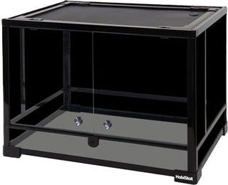 HabiStat Glasterrarium Schwarz für Reptilien, Frösche und Wirbellose – Bild 1 von 1