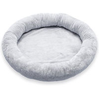 Produktbild von HAFENBANDE Heizmatte Flory Hundematte und Katzenkissen Grau Ø 75 cm