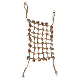 Produktbild von Hagen HARI Kletternetz aus Natur-Hanf für Papageien Braun 40 x 60 cm