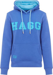 Produktbild von Hagg Damen Hoodie aus Baumwolle Blau Größe S