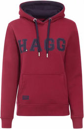 Produktbild von Hagg Damen Hoodie aus Baumwolle Rot XS