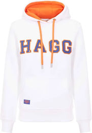 Produktbild von Hagg Damen Hoodie aus Baumwolle Weiß XS