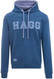 Produktbild von Hagg Hoodie für Herren aus Baumwolle Blau Größe M