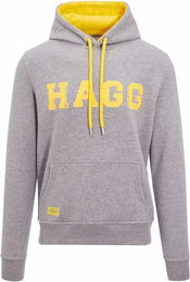 Produktbild von Hagg Hoodie für Herren aus Baumwolle Grau 2XL