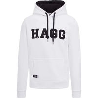 Produktbild von Hagg Hoodie für Herren aus Baumwolle Weiß Größe M