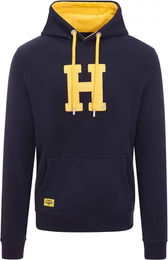 Produktbild von Hagg Hoodie Pullover für Herren aus Baumwolle Blau XXL