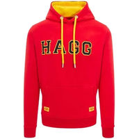 Produktbild von Hagg Hoodie Pullover für Herren aus Baumwolle Rot XL