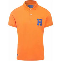Produktbild von Hagg Reitshirt Polo-Shirt für Herren in Orange XXL