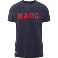 Produktbild von HAGG T-Shirt für Herren aus Stoff Blau XL