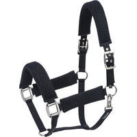 Produktbild von Halfter 3D Air Effect Pro Schwarz für Ponys aus Mesh-Material