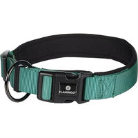 Produktbild von Halsband Abbi Flamingo Grün aus Polyester Größe XL 55-60 cm