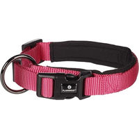 Produktbild von Halsband Abbi Flamingo in Rot und Rosa aus Nylon Größe XS 35-40cm