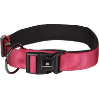 Produktbild von Halsband Abbi Flamingo Rot aus Nylon für Riesenrassen XXL 65-70cm