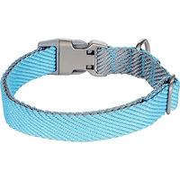 Produktbild von Halsband Elly Blau Flamingo Größe L 45-65cm 25mm