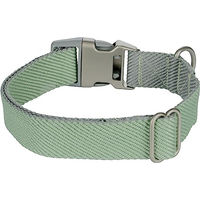 Produktbild von Halsband Elly Flamingo Grün Nylon XL 55-75cm 38mm